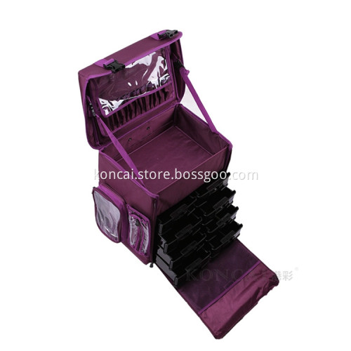 Zipper Cosmetic Makeup And Cosmetic Toiletry Bag For Travel